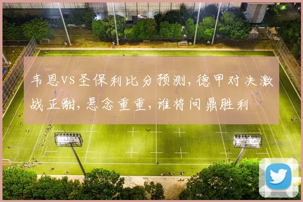 韦恩vs圣保利比分预测,德甲对决激战正酣,悬念重重,谁将问鼎胜利